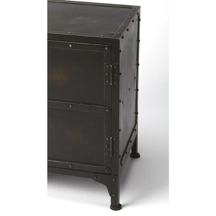 Butler Specialty Company Owen Industrial End Table, Black