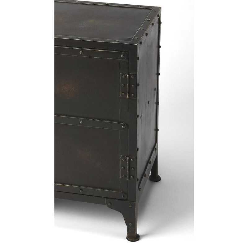 Butler Specialty Company Owen Industrial End Table, Black