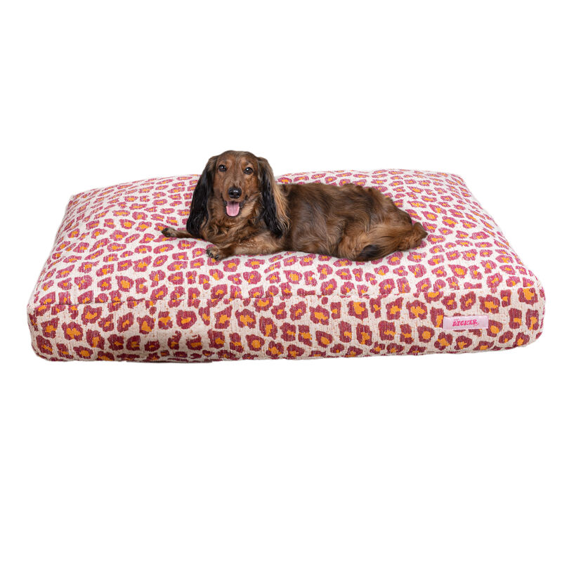 Mabel Designer Modern Ultra Soft Reversible Plush Rectangular Pet Bed with Washable Cover