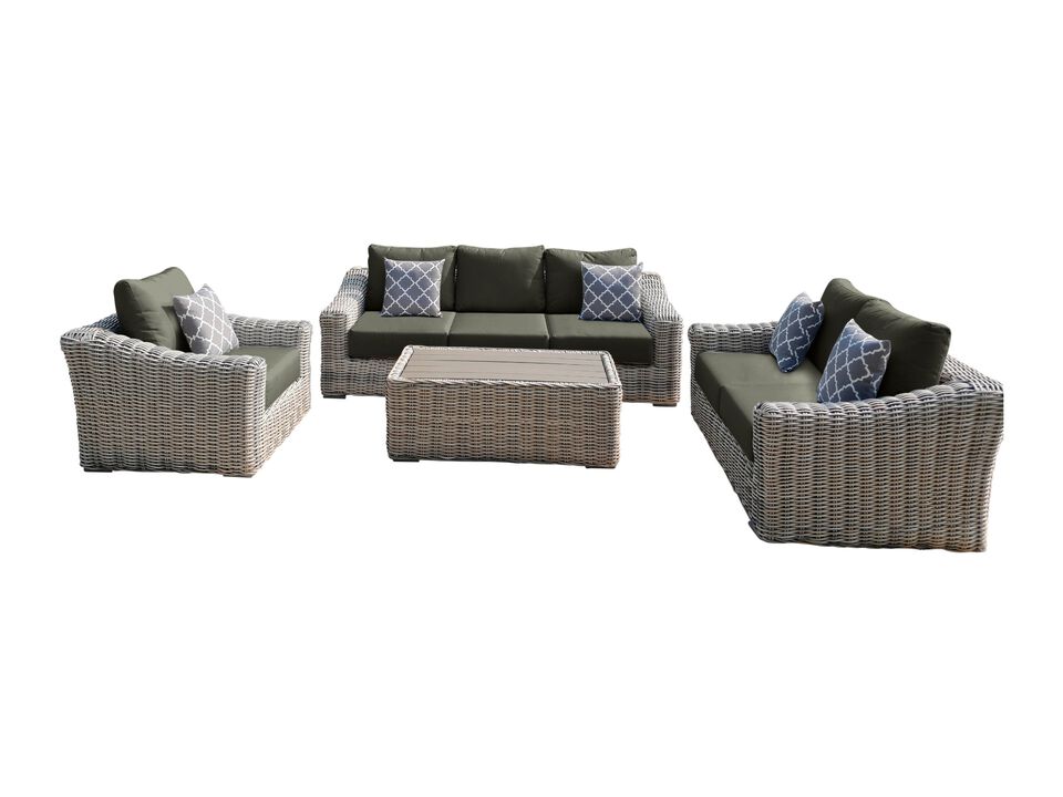 Teva Outdoor Patio Sectional Sofa Set