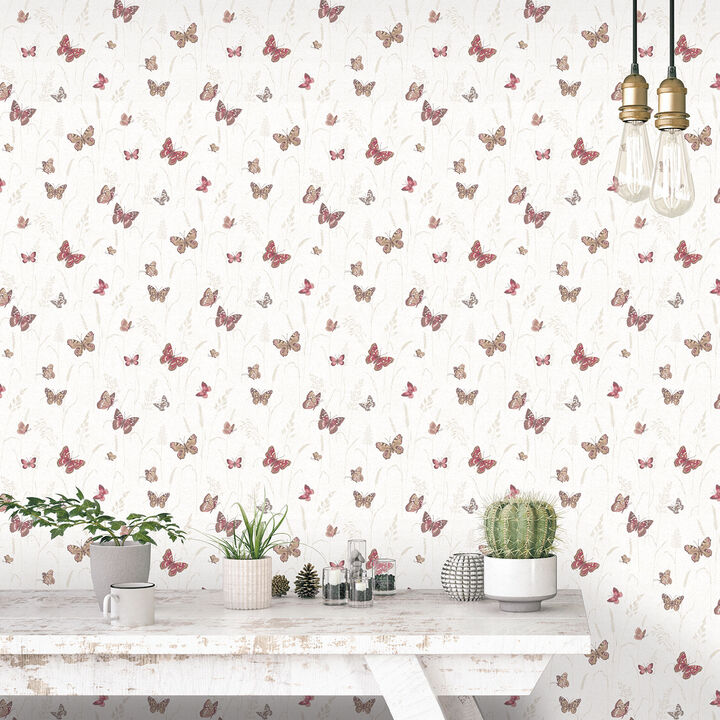 Kitchen Recipes Animal Beige Wallpaper G12254