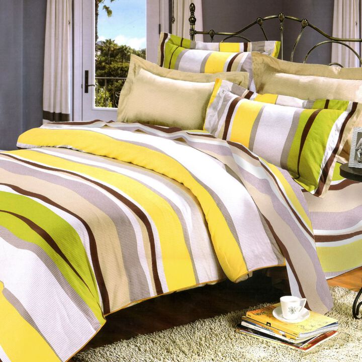 Springtime 100% Cotton Duvet Cover Combo Soft Breathable Bedding Set for Bedroom