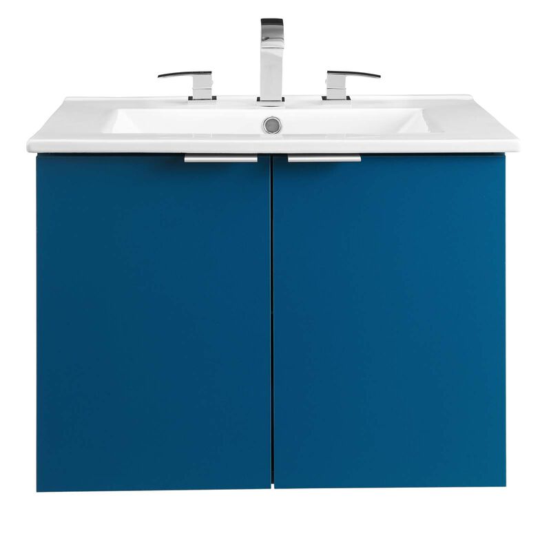 Maybelle 24" Wall-Mount Bathroom Vanity image number 3