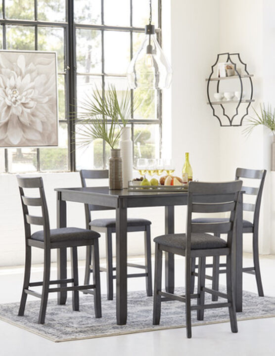 Bridson 5-Piece Counter Height Dining Set