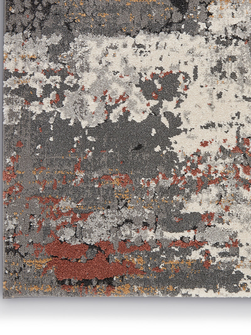 Tangra TNR02 Gray/Multicolor 4' x 6' Rug