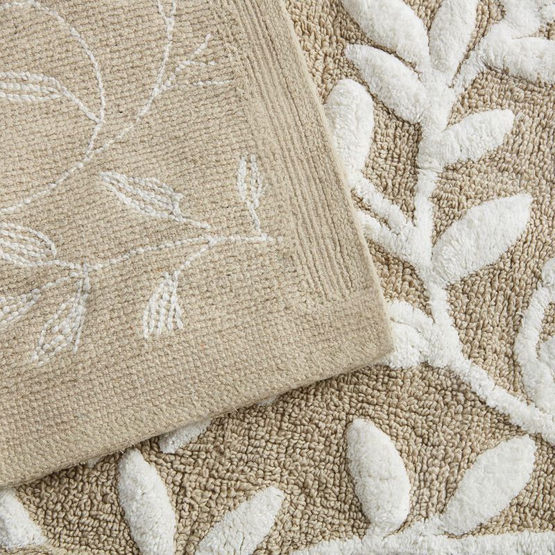 Gracie Mills Abigail Cotton Tufted Bath Rug