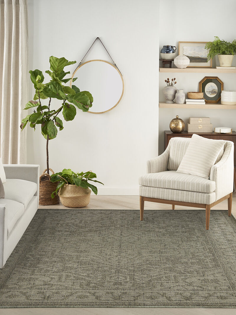 Tulum TLM05 Olive 10' x 14' Rug