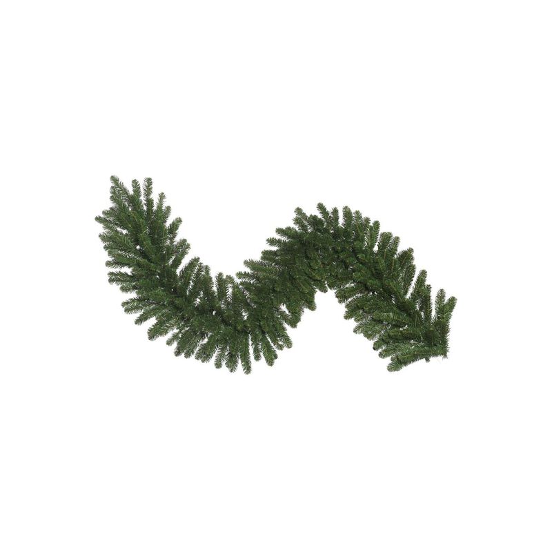 Vickerman 9' x 20" Oregon Fir Artificial Christmas Garland, Unlit - Faux Fir Christmas Garland - Indoor Seasonal Home Decor image number 0