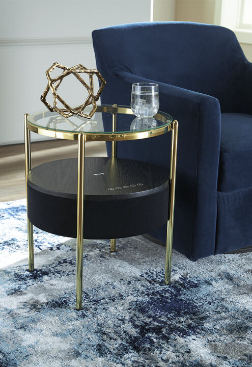Nedman Accent Table with Speaker