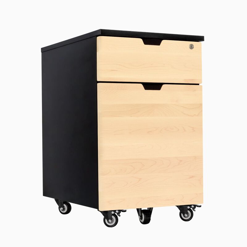 Desky Wooden Minimal Filing Cabinet image number 0