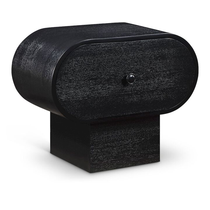 Meridian Furniture Harlow Black Night Stand