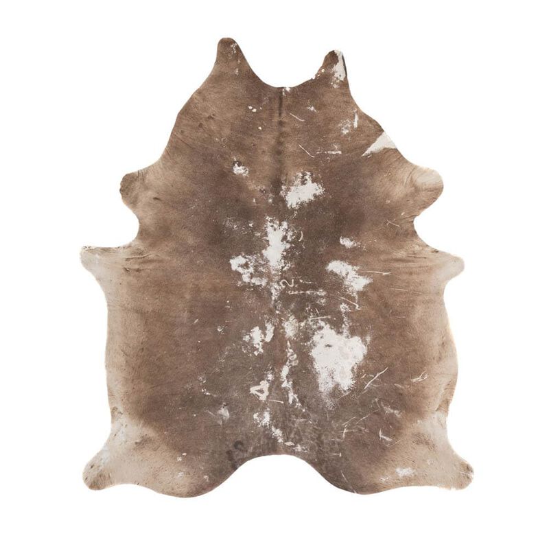 Premium 100% Genuine Cowhide Rug (5-7 Ft) Hand-Picked Leather Area Rug, Cozy, Unique, and Durable &ndash; From Argentina