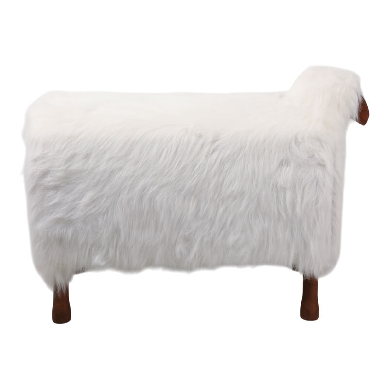 44x33" Faux Fur Sheep image number 2