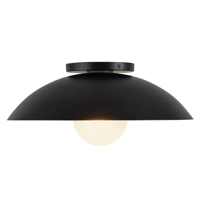 Umbra 14 in Semi Flush Mount with Glass Diffuser image number 2