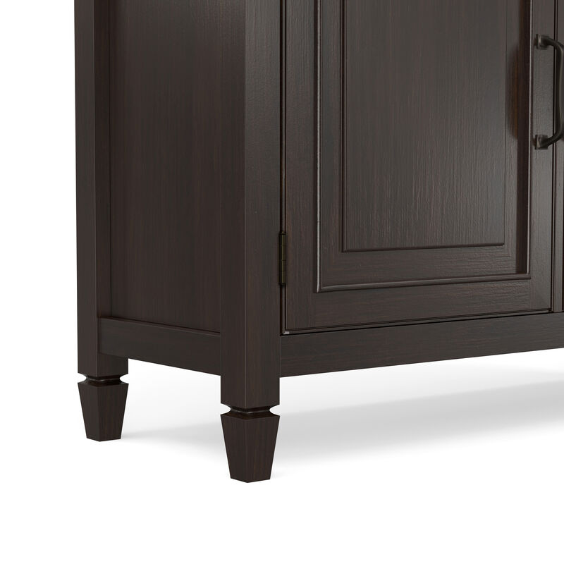Connaught 40 inch Wide Solid Wood Traditional Entryway Storage Cabinet image number 9