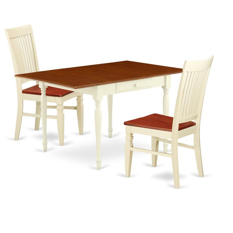 Dining Room Set Buttermilk & Cherry