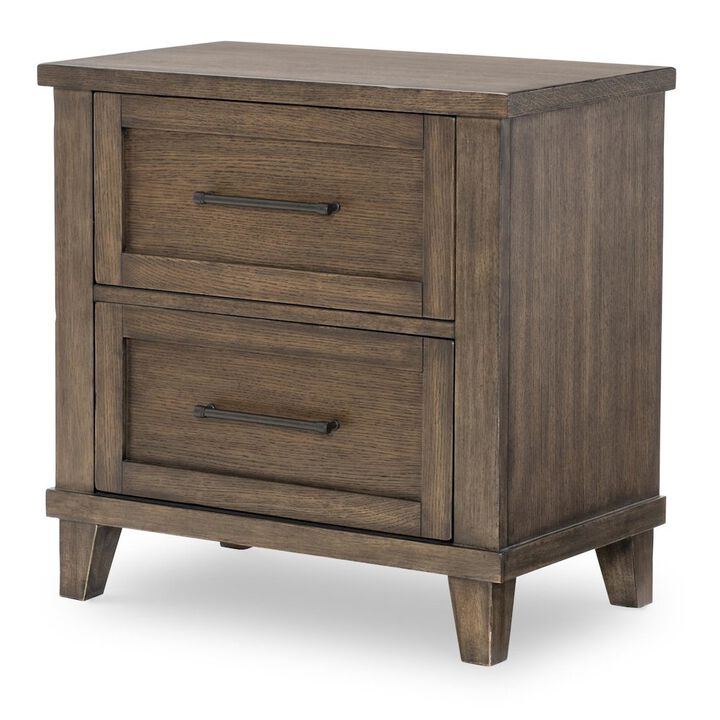 Legacy Classic Night Stand (2 Drawers, Power on Back, 2 Outlets, 1 USB + 1 USB-C)