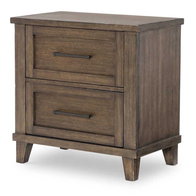 Legacy Classic Night Stand (2 Drawers, Power on Back, 2 Outlets, 1 USB + 1 USB-C)