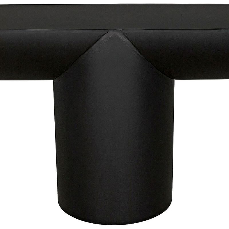 T Console, Black Steel