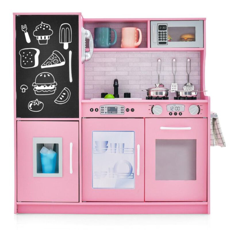 Hivvago Toddler Pretend Play Kitchen for Boys and Girls 3-6 Years Old