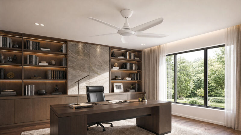 ENLIGHT 52" Smart DC Ceiling Fan with Light, IP66 Outdoor/Coastal Rated, Matter Smart Home Integration, 5 Blades image number 7