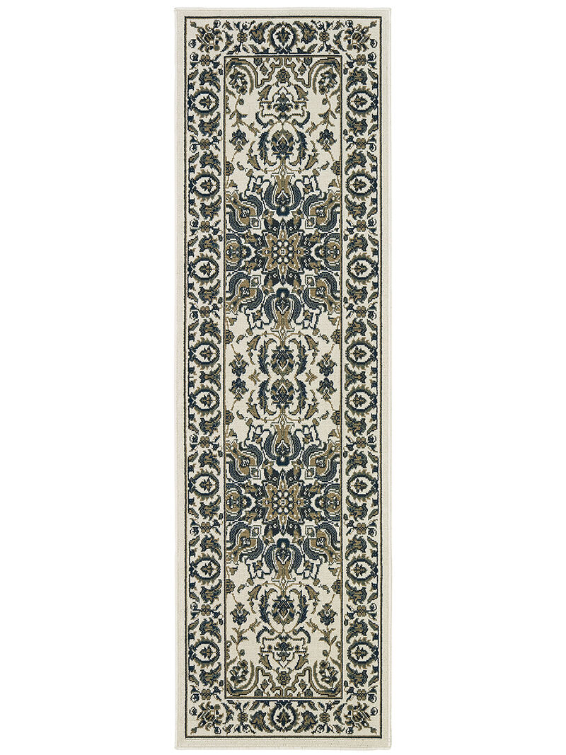 Marina 2'3" x 7'6" Ivory Rug image number 0