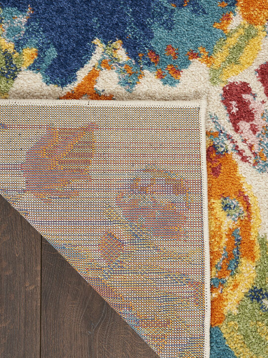 Allur ALR07 Ivory/Multicolor 9' x 12' Rug