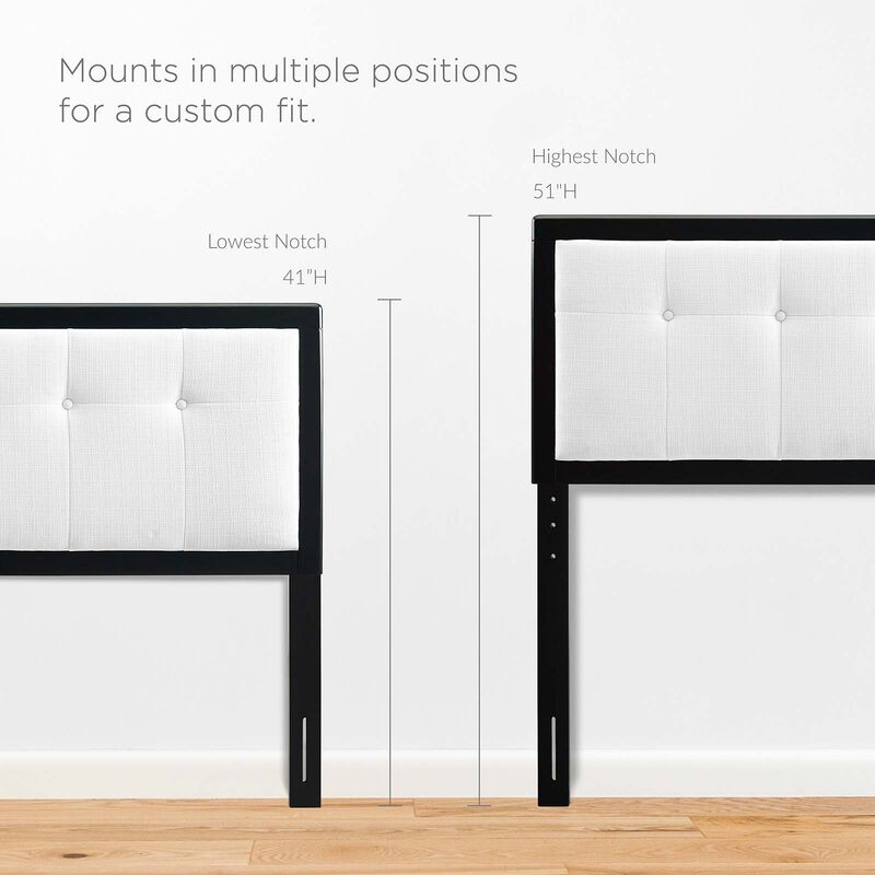 Modway - Willow King Wood Platform Bed with Splayed Legs image number 6