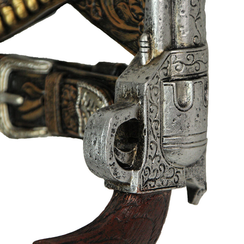 Wild West Gunslinger Holster Toilet Paper Holder Double Pistol Western Cowboy image number 3