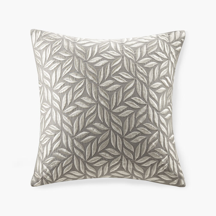 Gracie Mills Simpson Embroidered Square Decor Pillow
