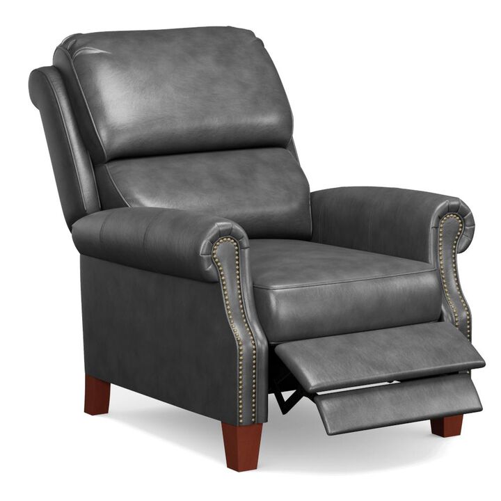 Sunset Trading Alexander Pushback Leather Recliner