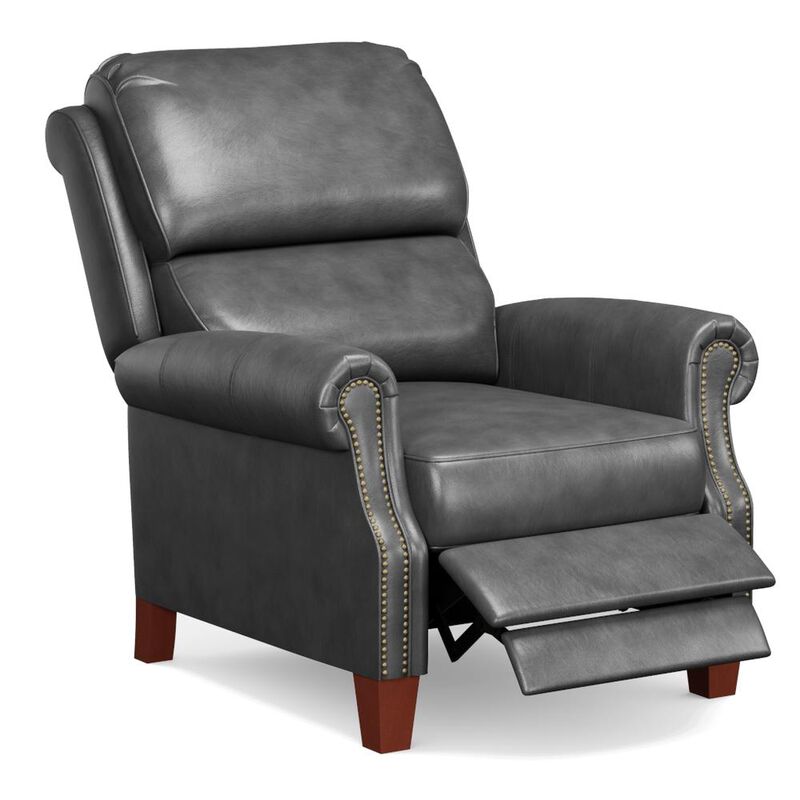 Sunset Trading Alexander Pushback Leather Recliner