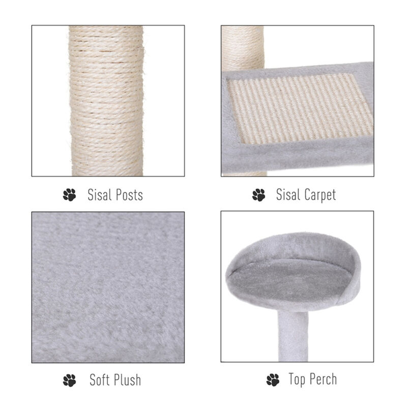 Cat House with Shelves Multi-Level Cozy Shelter & Climbing Space for Cats