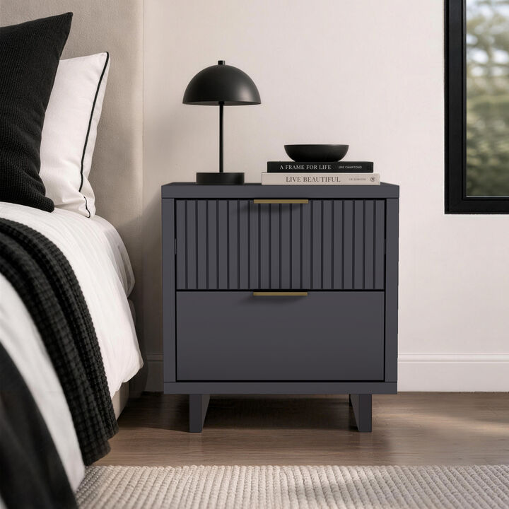 Elara Gray Nightstand