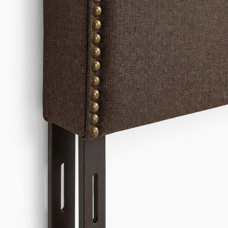 Diamond Tufted Velvet Queen Headboard with Performance Fabric and Plush Padding image number 5
