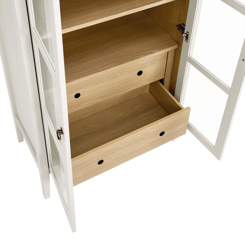 Nolan Tall Arched Storage Display Cabinet image number 6