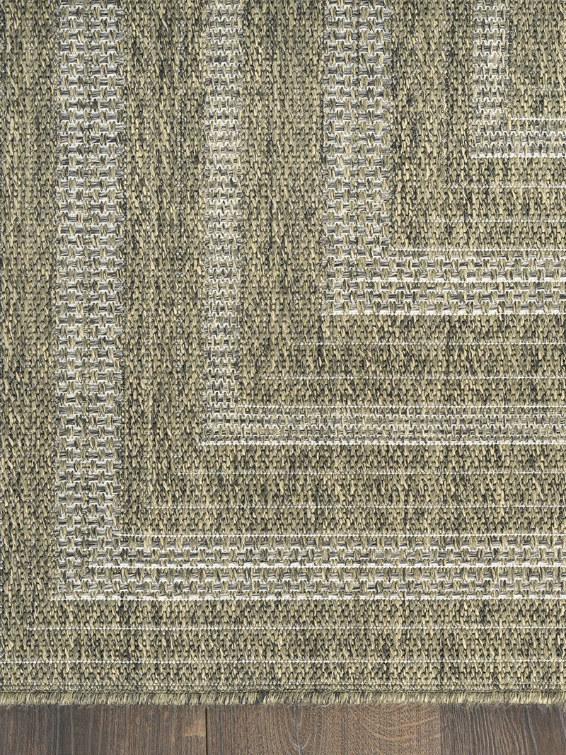 Tulum TLM04 Olive 9' x 12' Rug image number 3