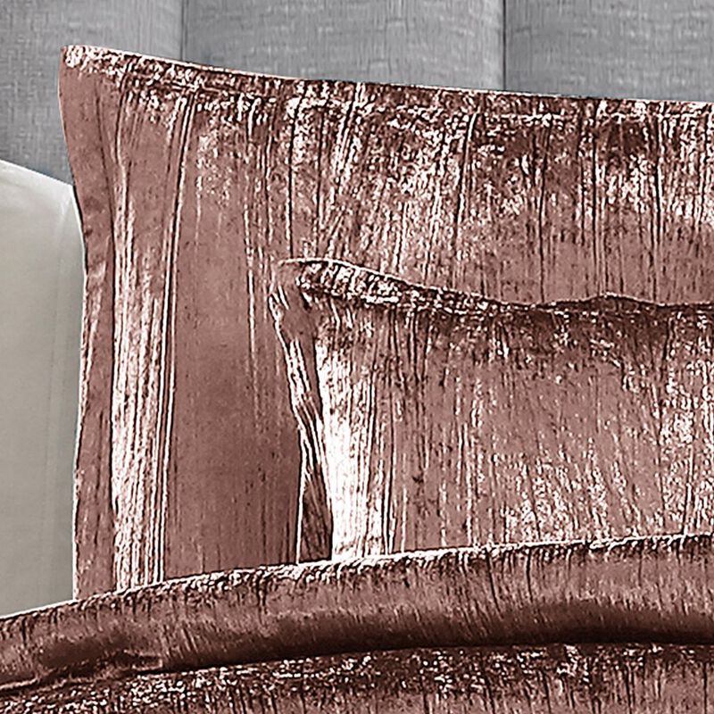Blush Crinkle 7 pc King image number 4