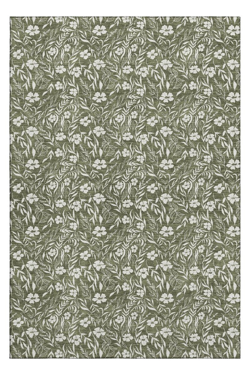 Soft Essentials SE4 Olive 9' x 12' Rug image number 0