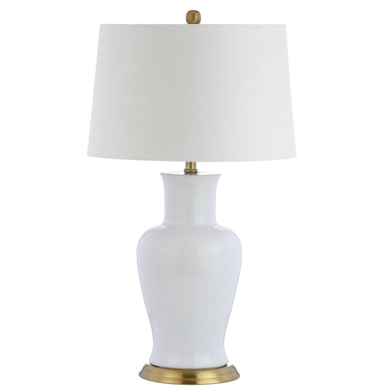 Julian Traditional Classic Ceramic Urn LED Table Lamp