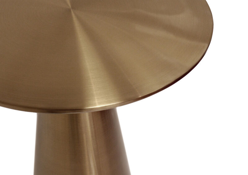 Pasargad Home Lorenzo Collection Stainless Steel Side Table