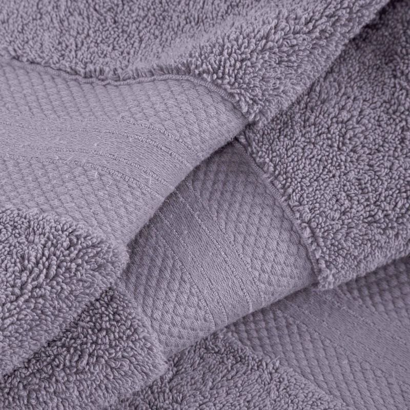 6 Pack Turkish Cotton Hand Towels Set, Soft Quick Dry Absorbent Towels for Bathroom Kitchen image number 2