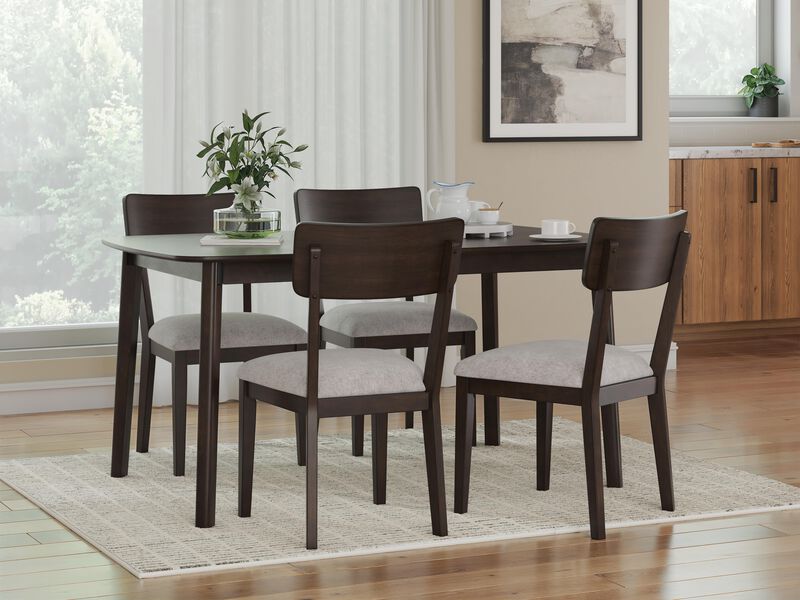 Dantenton Table and 4 Chairs image number 1