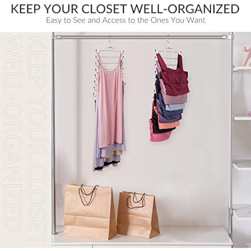 4-Pack Fabric Closet Organizers | Foldable Storage Bins with Clear Window image number 3