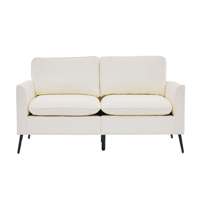 Wespne PU loveseat image number 0