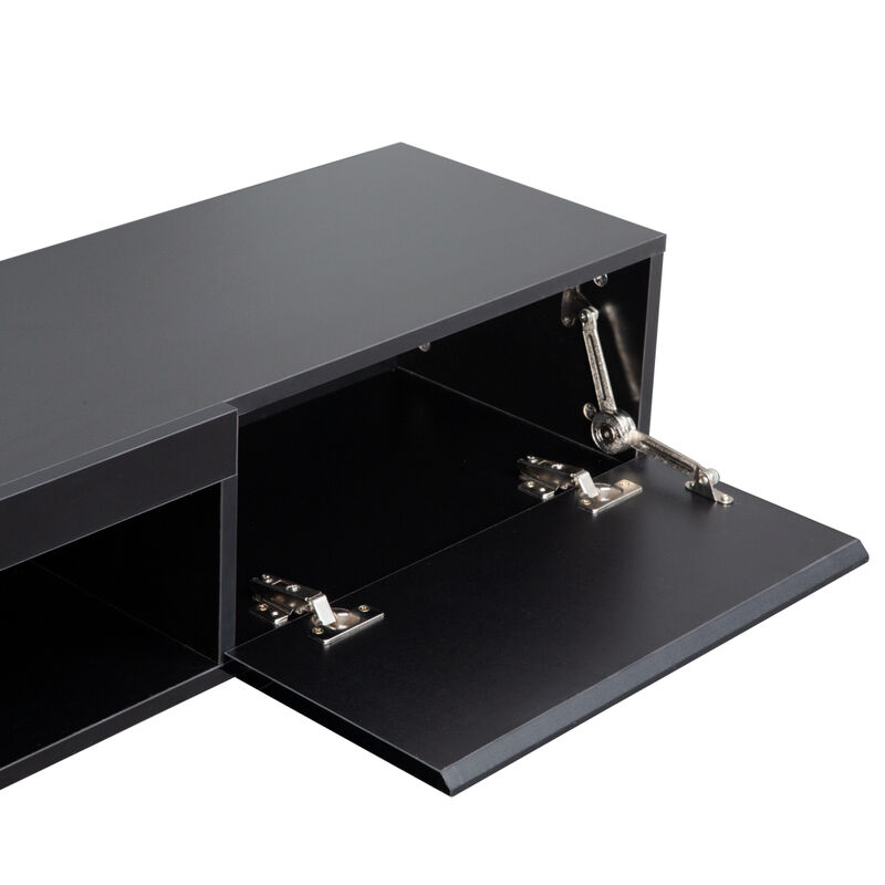 Hunru Floating TV Stand image number 6