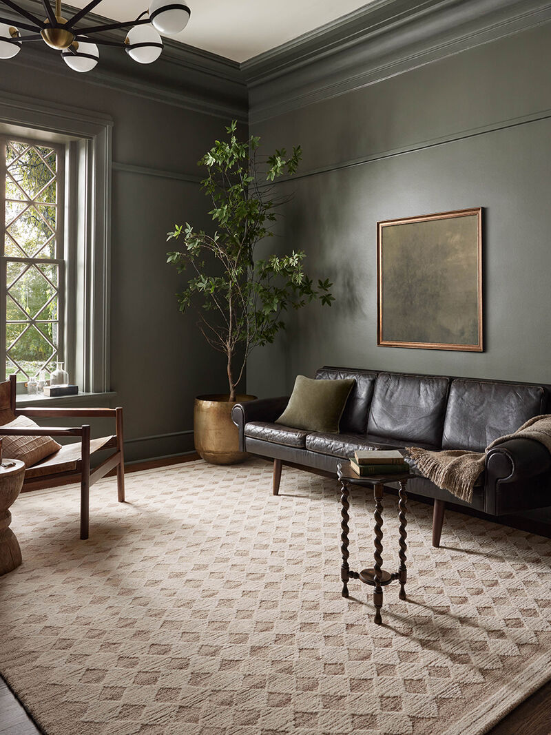 Rae Natural/Ivory 8'6" x 11'6" Area Rug by Magnolia Home by Joanna Gaines x Loloi