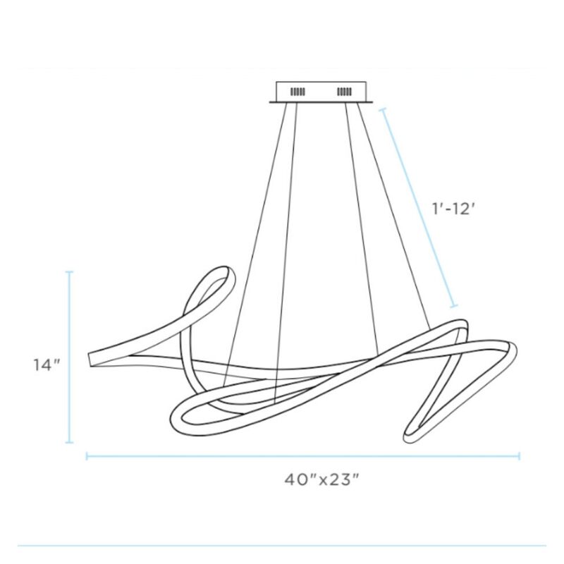 Moscow Chandelier Wood Metal Integrated LED Dimmable