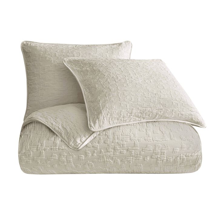 Porto Taupe King Duvet Cover Set