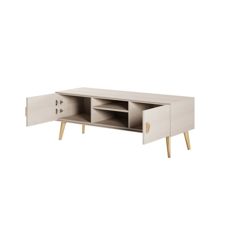 Haley TV Stand in White